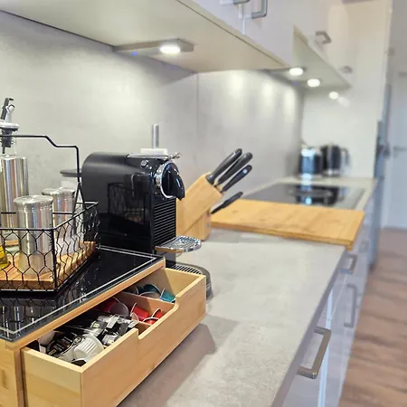 Διαμέρισμα Black Forest -4- I Design I Boxspring I Balkon Mit Ausblick I Spielplatz I Nespresso Oberharmersbach